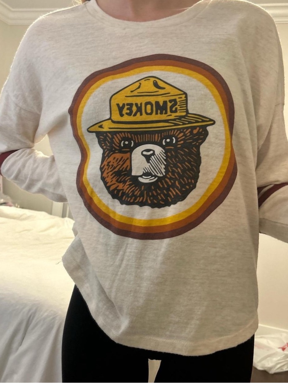 Smokey The Bear Long Sleeve Shirt